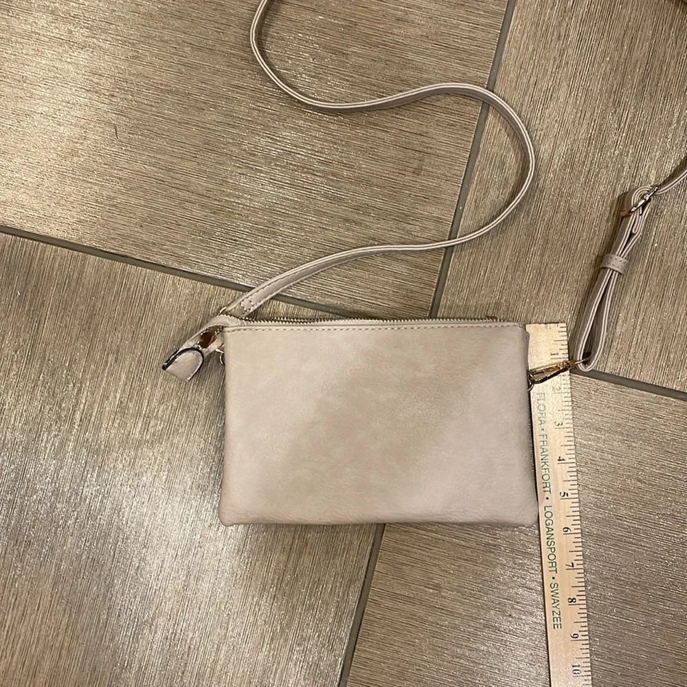 Small cross body purse - beige - Picture 3 of 10